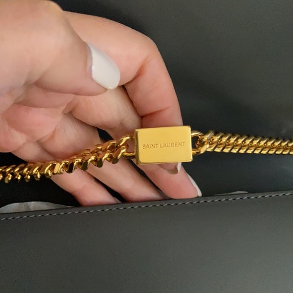 SOLD - Saint Laurent Kate tassel medium - storm excellent condition 💯authentic - Picture 10 of 10